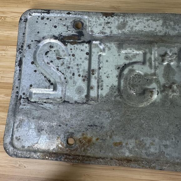 Vintage 1986 South Dakota License Plate AMC 512 Codington County Mount Rushmore - Picture 8 of 10